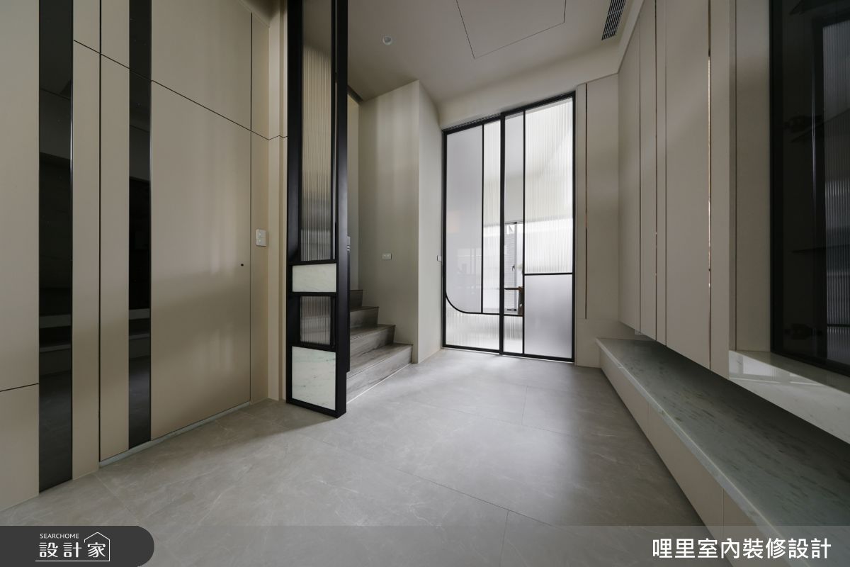 41坪新成屋(5年以下)＿現代簡約風樓梯案例圖片＿哩里室內裝修設計有限公司＿哩里_44.映序之境之13