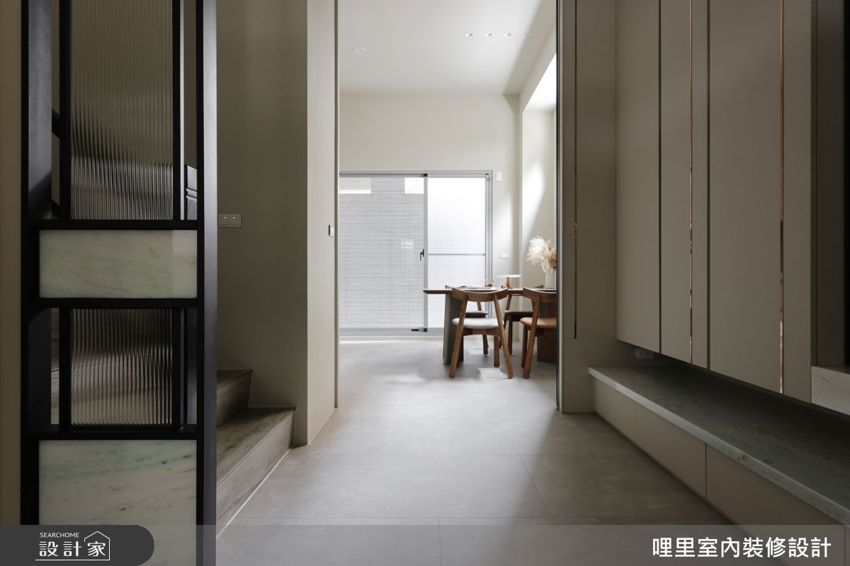 41坪新成屋(5年以下)＿現代簡約風餐廳樓梯案例圖片＿哩里室內裝修設計有限公司＿哩里_44.映序之境之15