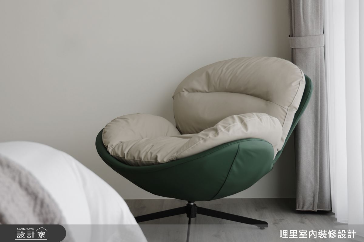 41坪新成屋(5年以下)＿現代簡約風臥室案例圖片＿哩里室內裝修設計有限公司＿哩里_44.映序之境之31