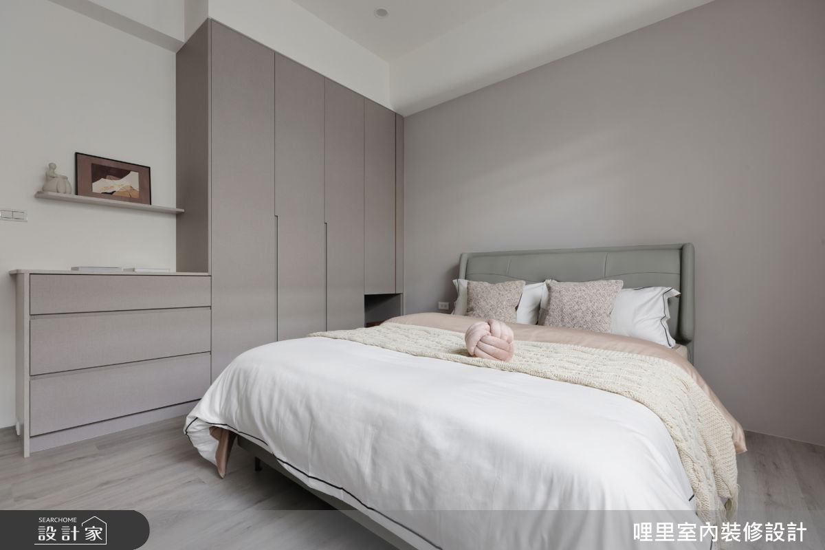41坪新成屋(5年以下)＿現代簡約風臥室案例圖片＿哩里室內裝修設計有限公司＿哩里_44.映序之境之37