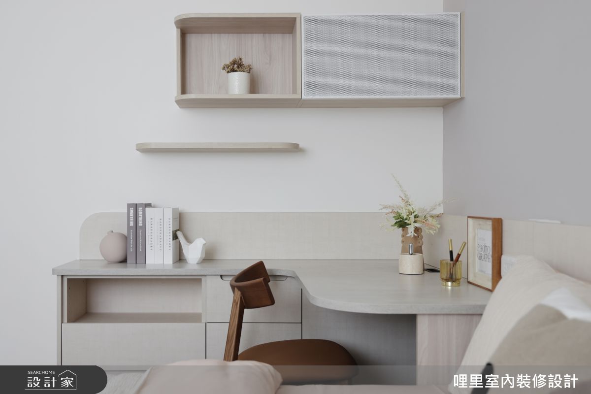 41坪新成屋(5年以下)＿現代簡約風臥室案例圖片＿哩里室內裝修設計有限公司＿哩里_44.映序之境之40