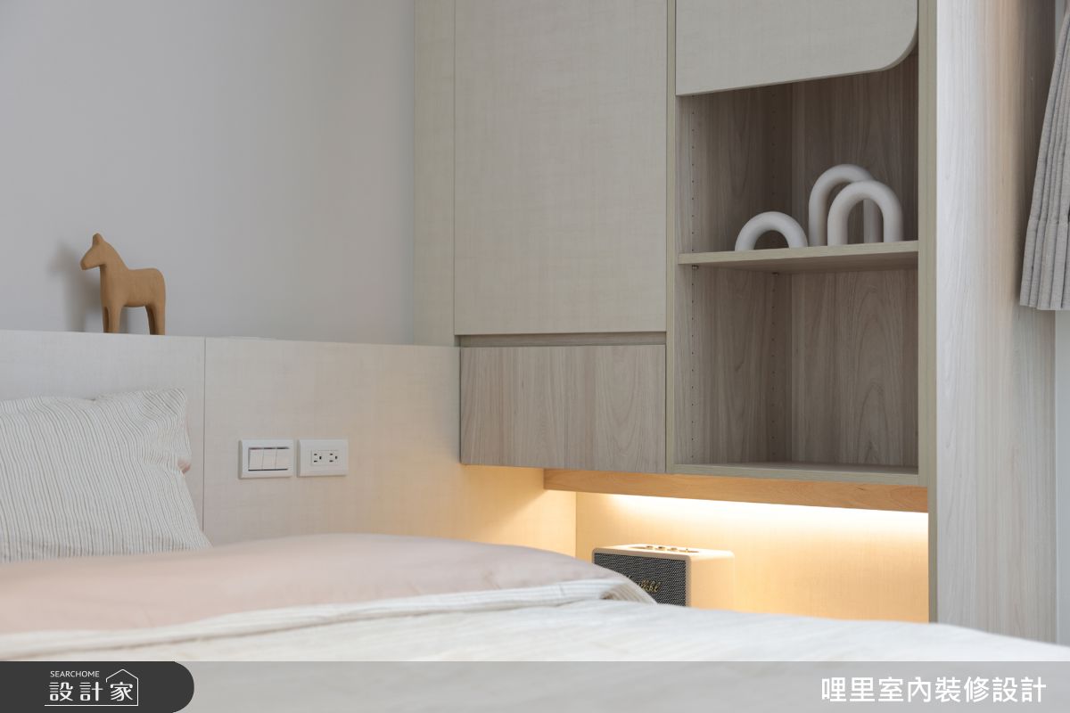 41坪新成屋(5年以下)＿現代簡約風臥室案例圖片＿哩里室內裝修設計有限公司＿哩里_44.映序之境之44
