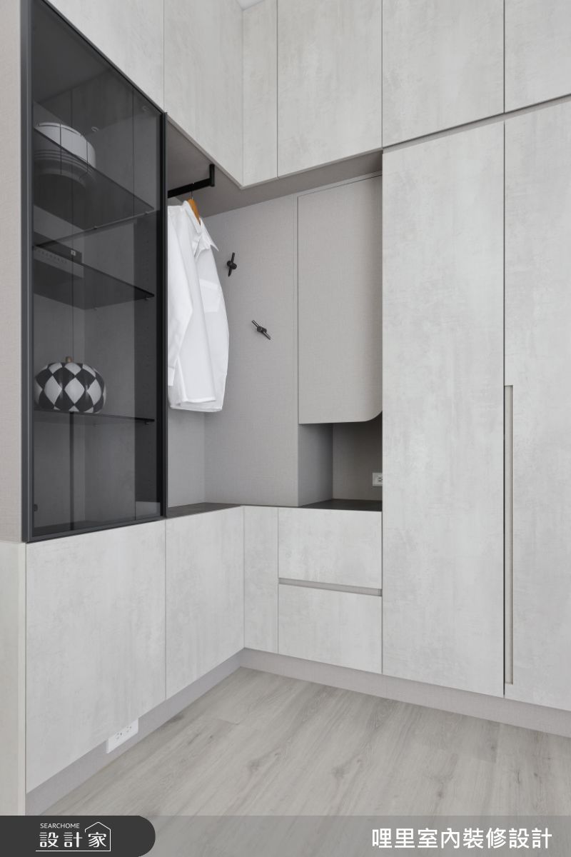 41坪新成屋(5年以下)＿現代簡約風臥室案例圖片＿哩里室內裝修設計有限公司＿哩里_44.映序之境之49
