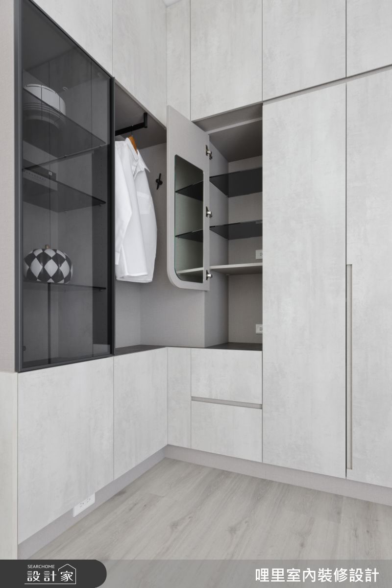 41坪新成屋(5年以下)＿現代簡約風臥室案例圖片＿哩里室內裝修設計有限公司＿哩里_44.映序之境之50