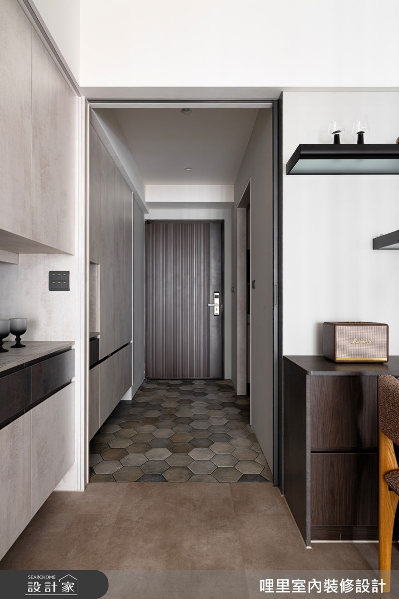 30坪新成屋(5年以下)＿現代風玄關案例圖片＿哩里室內裝修設計有限公司＿哩里_45.霧映序章之4