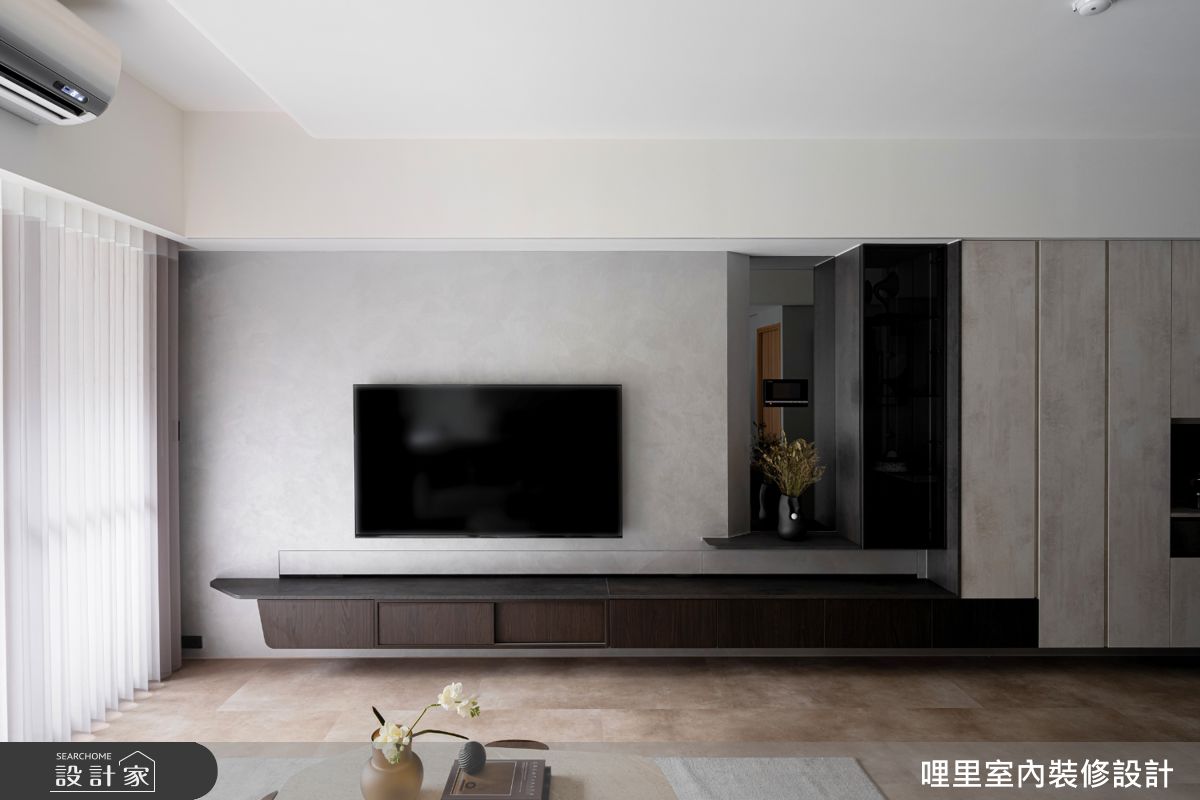 30坪新成屋(5年以下)＿現代風客廳案例圖片＿哩里室內裝修設計有限公司＿哩里_45.霧映序章之13