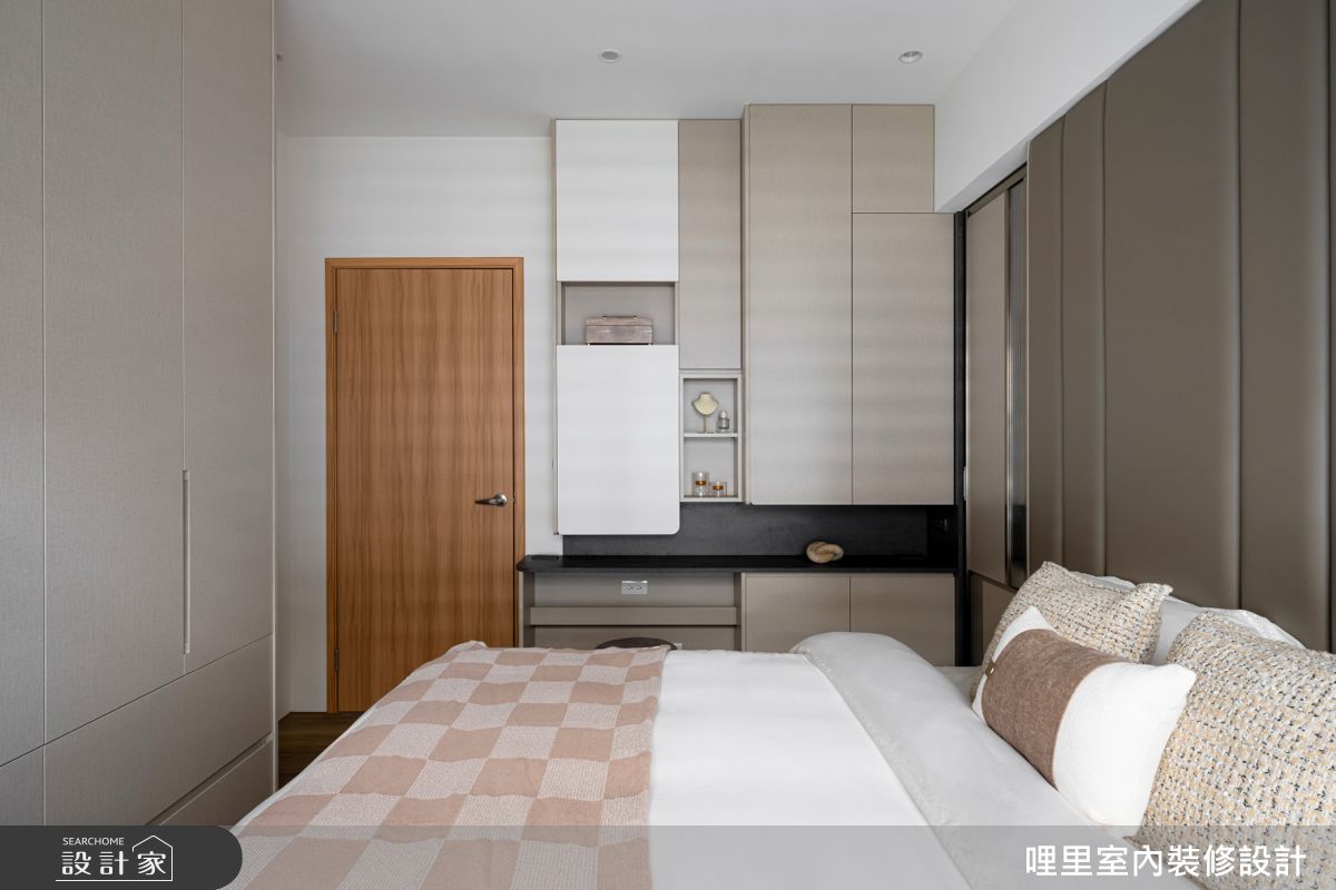 30坪新成屋(5年以下)＿現代風臥室案例圖片＿哩里室內裝修設計有限公司＿哩里_45.霧映序章之23