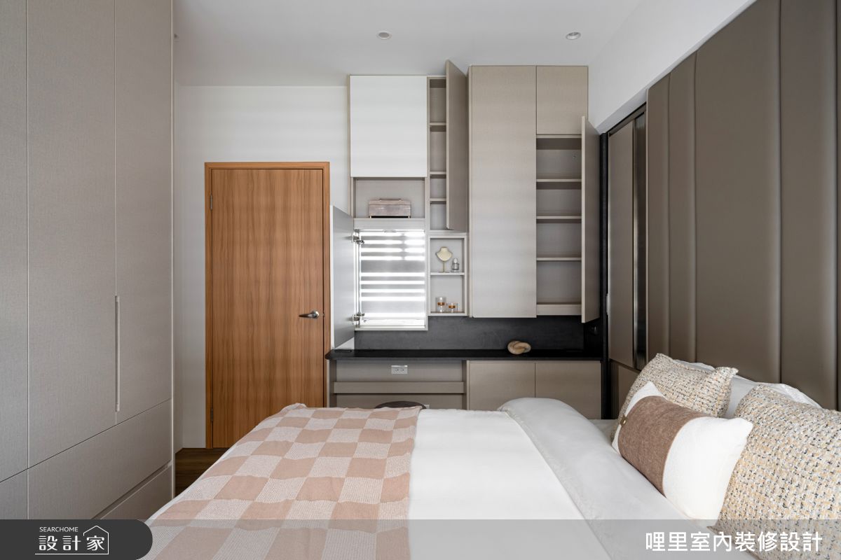 30坪新成屋(5年以下)＿現代風臥室案例圖片＿哩里室內裝修設計有限公司＿哩里_45.霧映序章之24