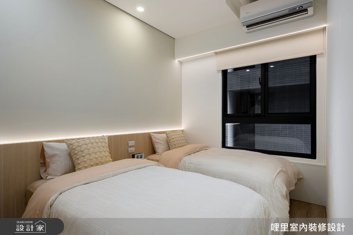 30坪新成屋(5年以下)＿現代風臥室案例圖片＿哩里室內裝修設計有限公司＿哩里_45.霧映序章之26