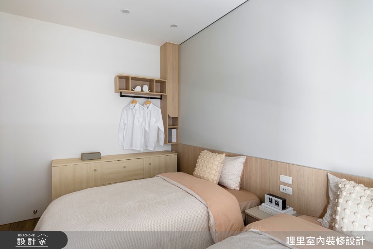 30坪新成屋(5年以下)＿現代風臥室案例圖片＿哩里室內裝修設計有限公司＿哩里_45.霧映序章之27