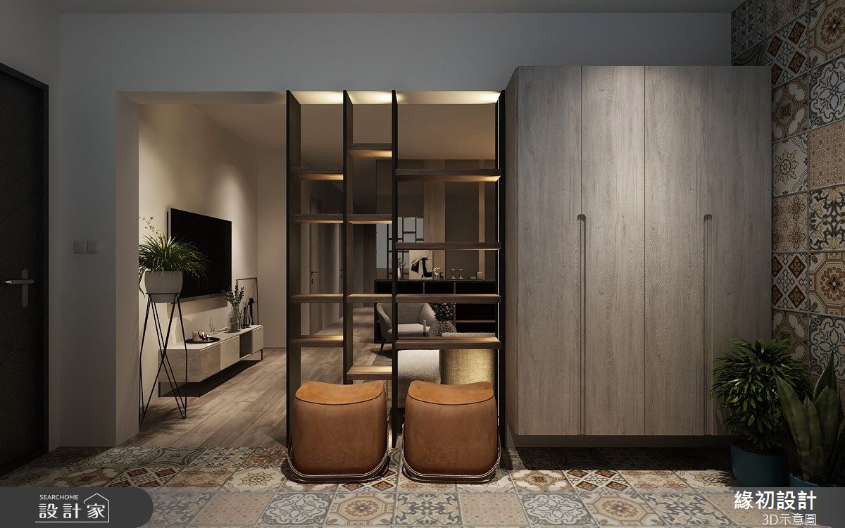 23坪老屋(16~30年)＿現代風玄關案例圖片＿緣初設計 SERENDIPITY DESIGN＿緣初_02之1