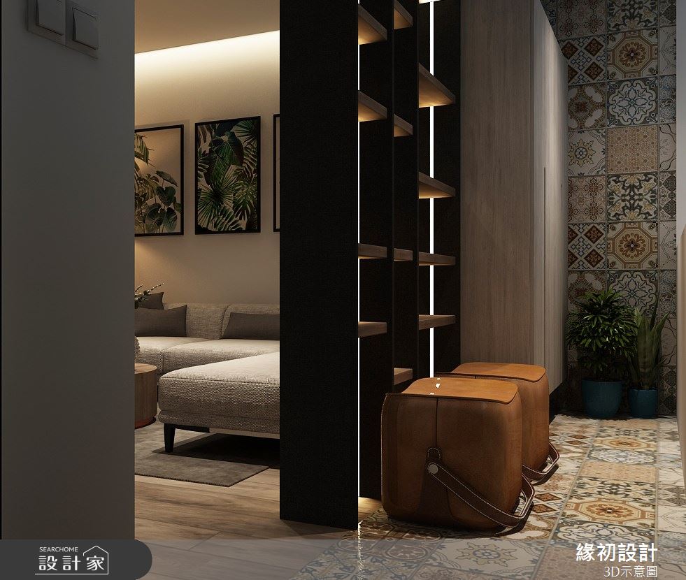 23坪老屋(16~30年)＿現代風玄關案例圖片＿緣初設計 SERENDIPITY DESIGN＿緣初_02之2