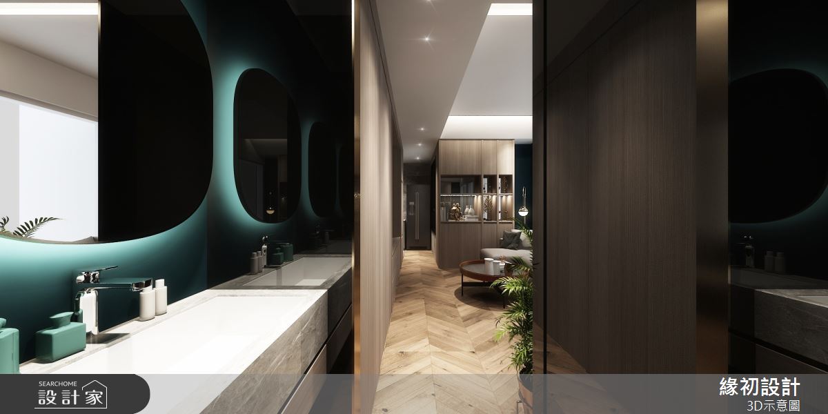 10坪新成屋(5年以下)＿現代風浴室案例圖片＿緣初設計 SERENDIPITY DESIGN＿緣初_03之2