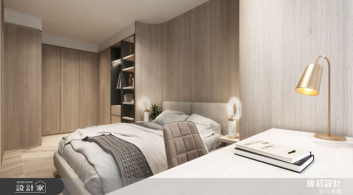 12坪新成屋(5年以下)＿混搭風臥室案例圖片＿緣初設計 SERENDIPITY DESIGN＿緣初_06之4