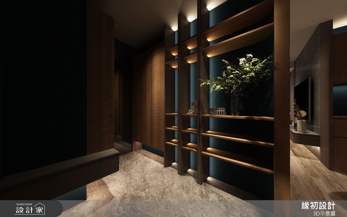 33坪新成屋(5年以下)＿混搭風玄關案例圖片＿緣初設計 SERENDIPITY DESIGN＿緣初_08之1