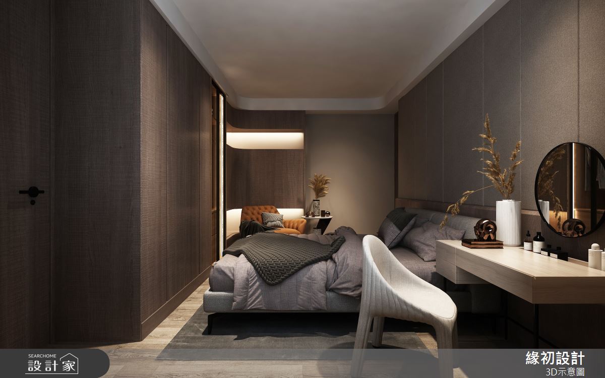 33坪新成屋(5年以下)＿混搭風臥室案例圖片＿緣初設計 SERENDIPITY DESIGN＿緣初_08之4