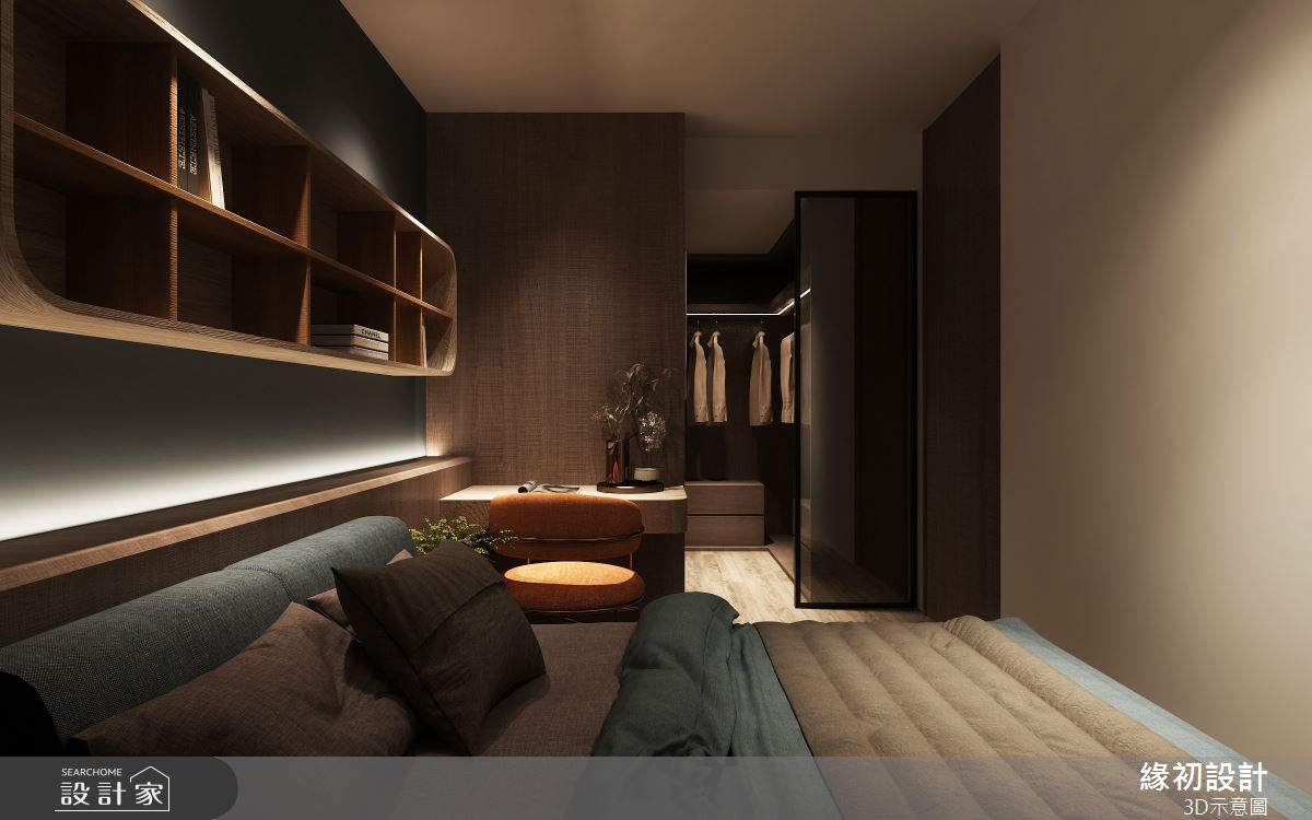 33坪新成屋(5年以下)＿混搭風臥室案例圖片＿緣初設計 SERENDIPITY DESIGN＿緣初_08之7