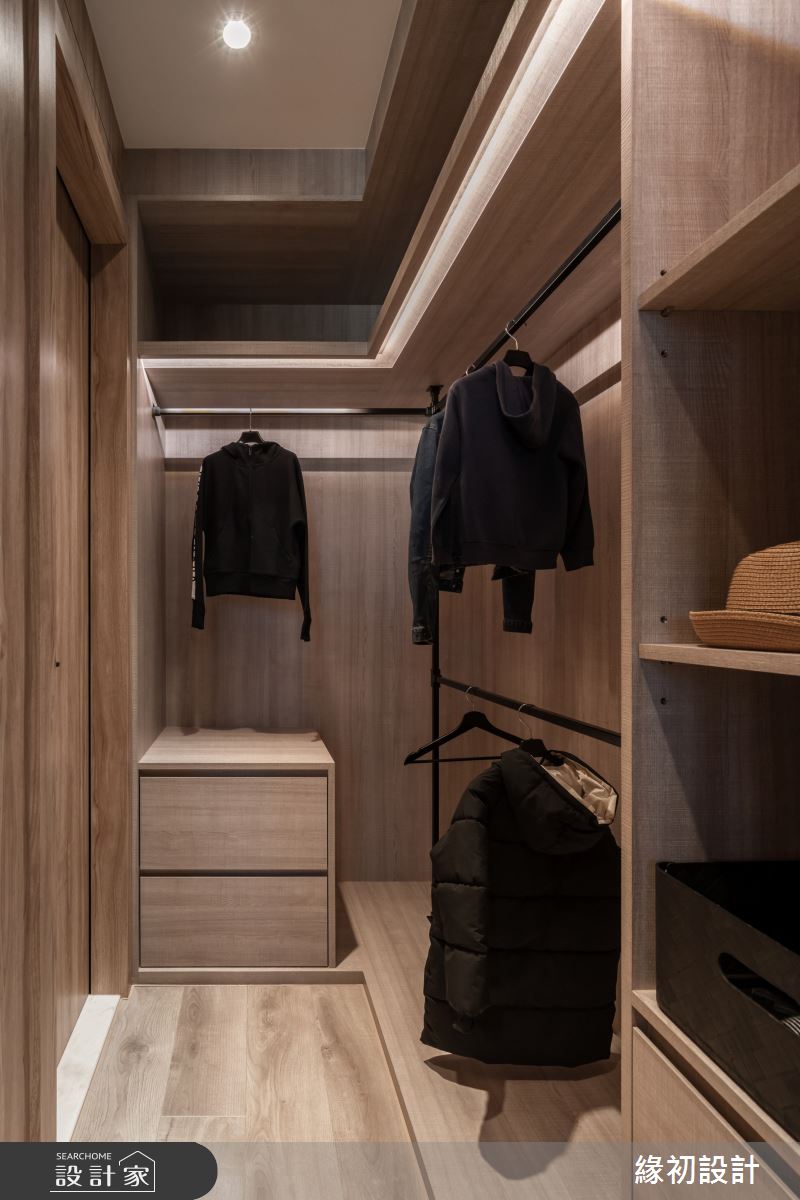 32坪新成屋(5年以下)＿現代風更衣間案例圖片＿緣初設計 SERENDIPITY DESIGN＿緣初_09之15