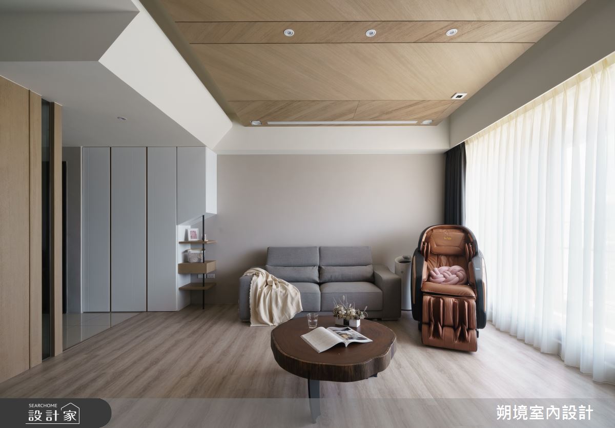 33坪新成屋(5年以下)＿現代風客廳案例圖片＿朔境室內設計有限公司＿朔境_01之8