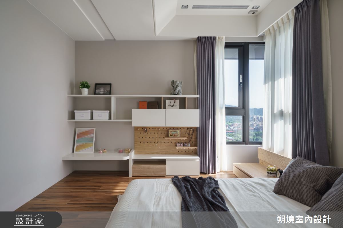 33坪新成屋(5年以下)＿現代風臥室案例圖片＿朔境室內設計有限公司＿朔境_01之17