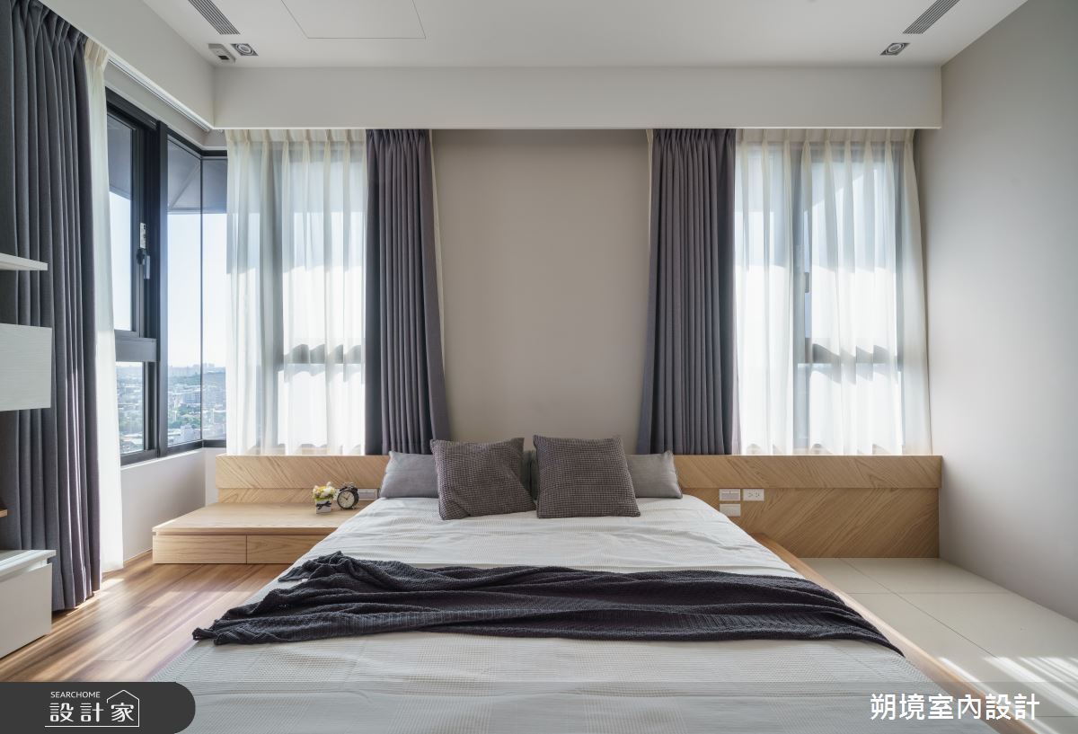 33坪新成屋(5年以下)＿現代風臥室案例圖片＿朔境室內設計有限公司＿朔境_01之18