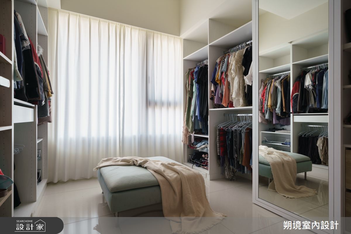 33坪新成屋(5年以下)＿現代風更衣間案例圖片＿朔境室內設計有限公司＿朔境_01之20