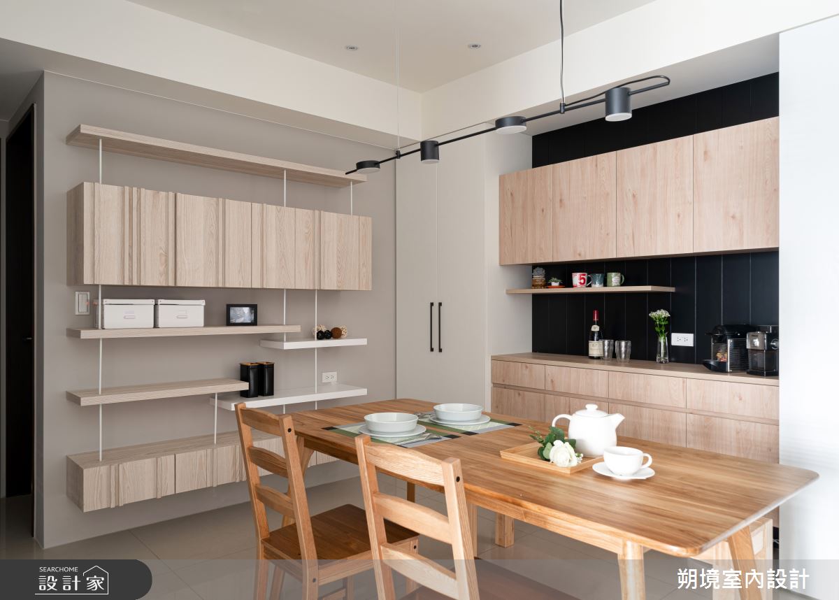 22坪新成屋(5年以下)＿北歐風餐廳案例圖片＿朔境室內設計有限公司＿朔境_02之11