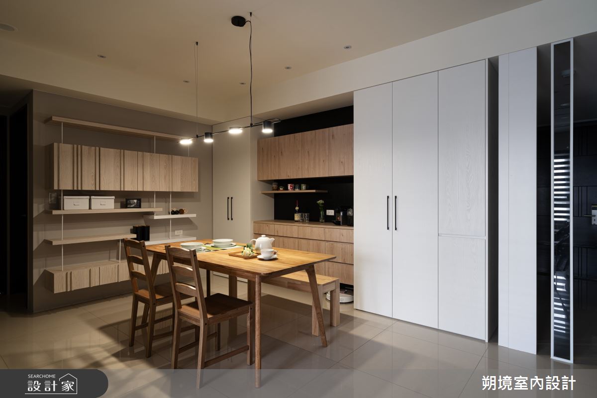 22坪新成屋(5年以下)＿北歐風餐廳案例圖片＿朔境室內設計有限公司＿朔境_02之14
