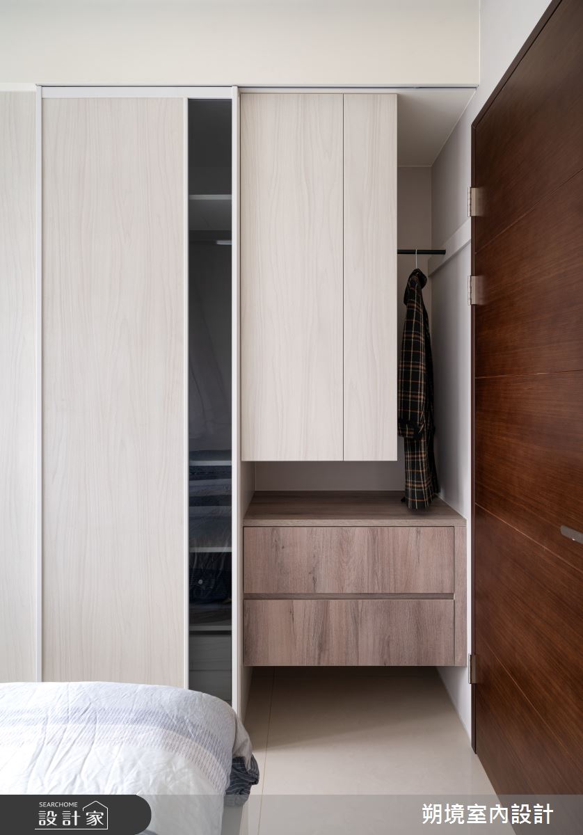 22坪新成屋(5年以下)＿北歐風臥室案例圖片＿朔境室內設計有限公司＿朔境_02之16