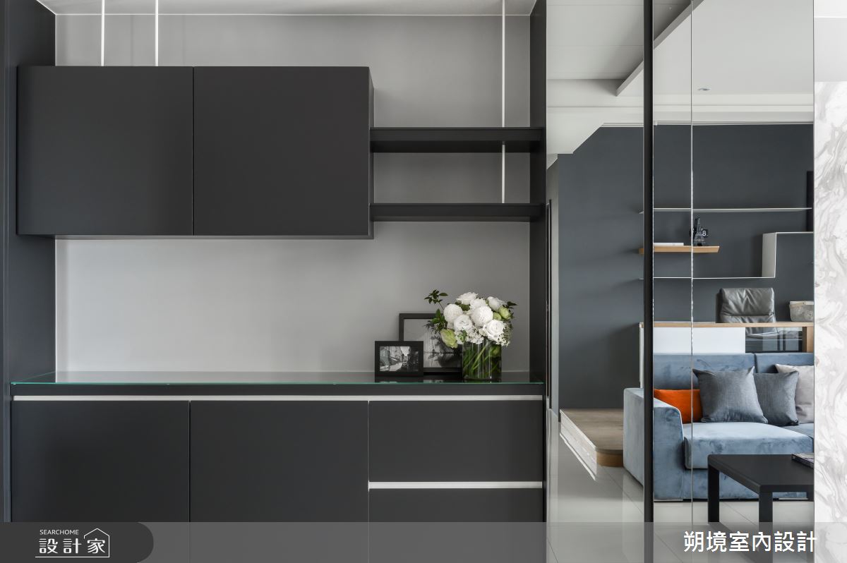 18坪新成屋(5年以下)＿現代風玄關案例圖片＿朔境室內設計有限公司＿朔境_03之3