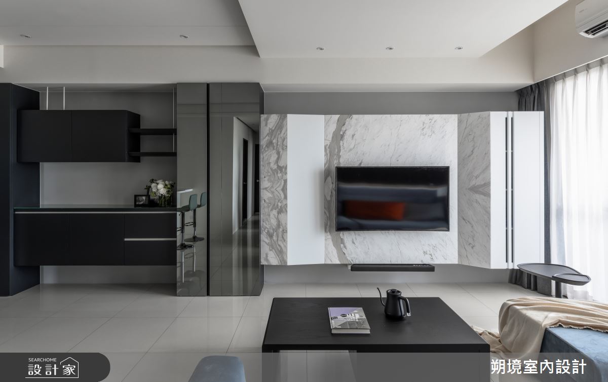 18坪新成屋(5年以下)＿現代風玄關案例圖片＿朔境室內設計有限公司＿朔境_03之4