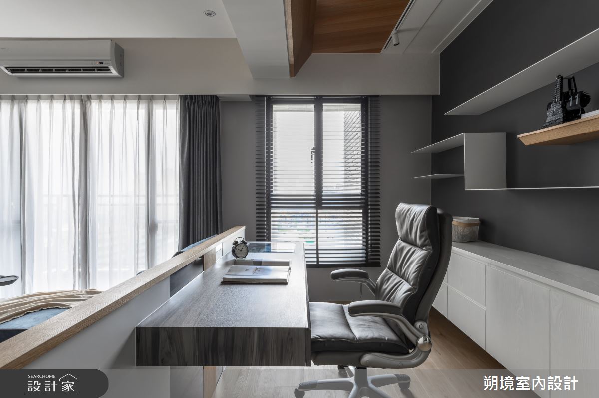 18坪新成屋(5年以下)＿現代風書房案例圖片＿朔境室內設計有限公司＿朔境_03之9
