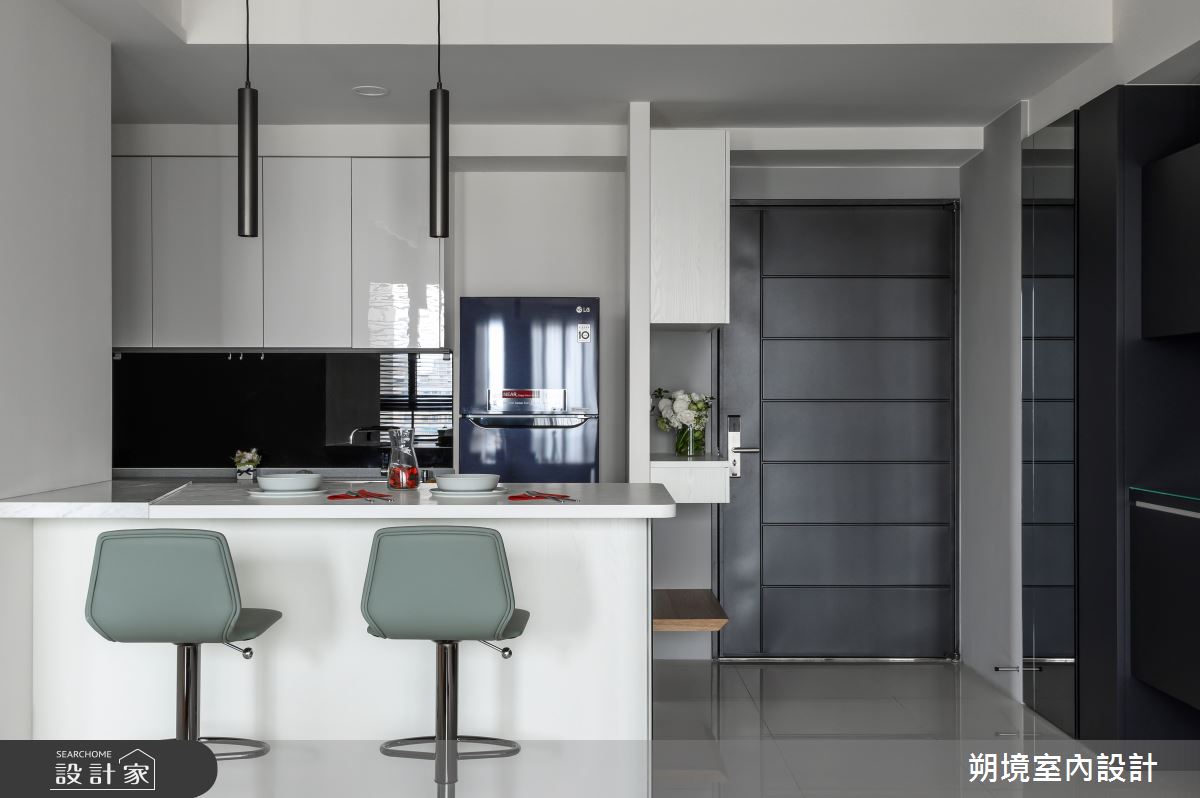 18坪新成屋(5年以下)＿現代風吧檯案例圖片＿朔境室內設計有限公司＿朔境_03之13