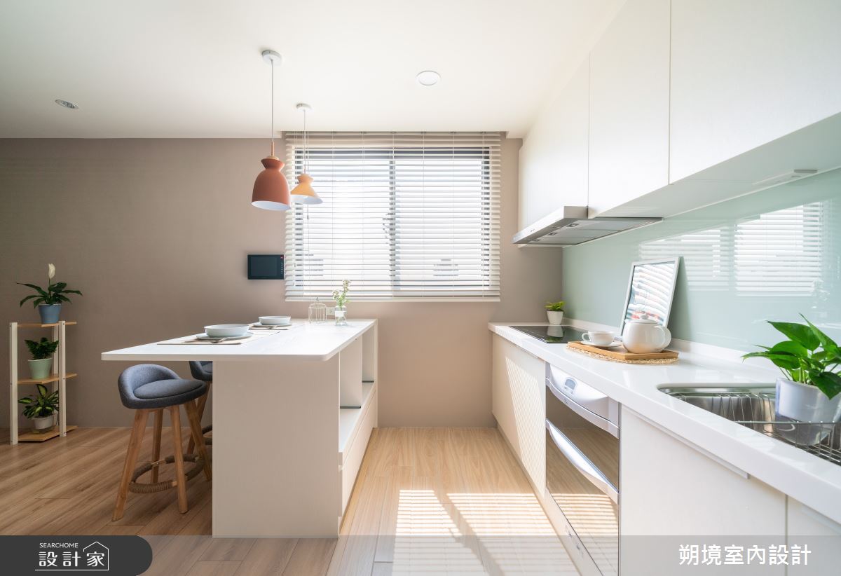 20坪新成屋(5年以下)＿北歐風餐廳廚房案例圖片＿朔境室內設計有限公司＿朔境_04之5