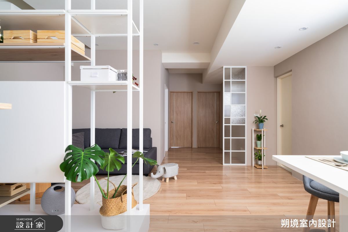 20坪新成屋(5年以下)＿北歐風走廊案例圖片＿朔境室內設計有限公司＿朔境_04之6