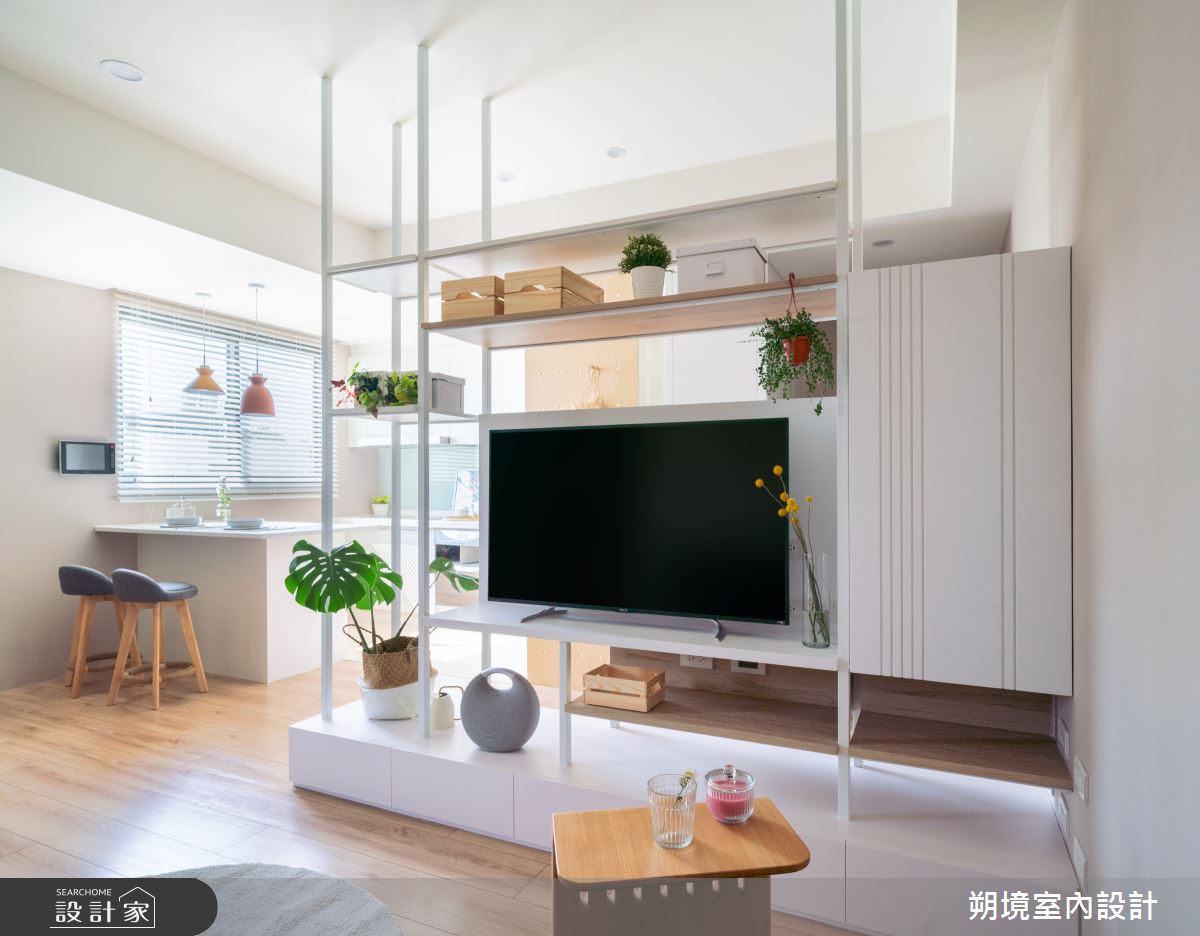 20坪新成屋(5年以下)＿北歐風客廳案例圖片＿朔境室內設計有限公司＿朔境_04之12