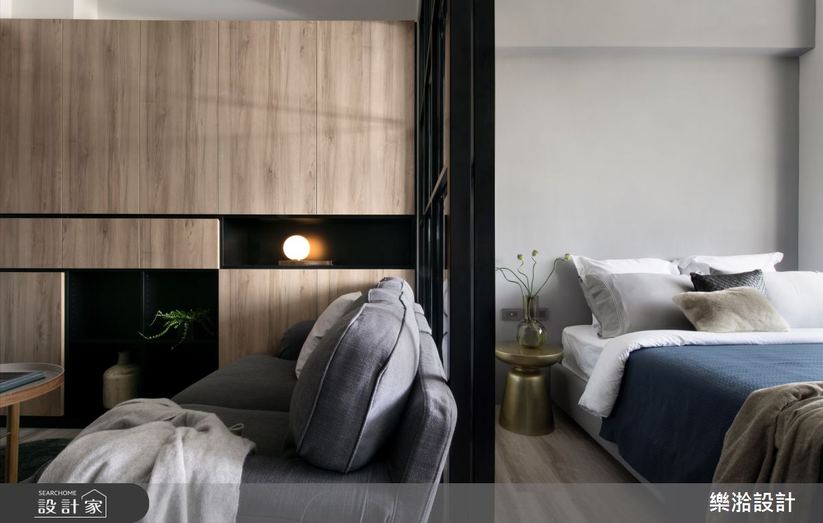 10坪老屋(41~50年)＿工業風臥室案例圖片＿樂湁設計＿樂湁_01之5