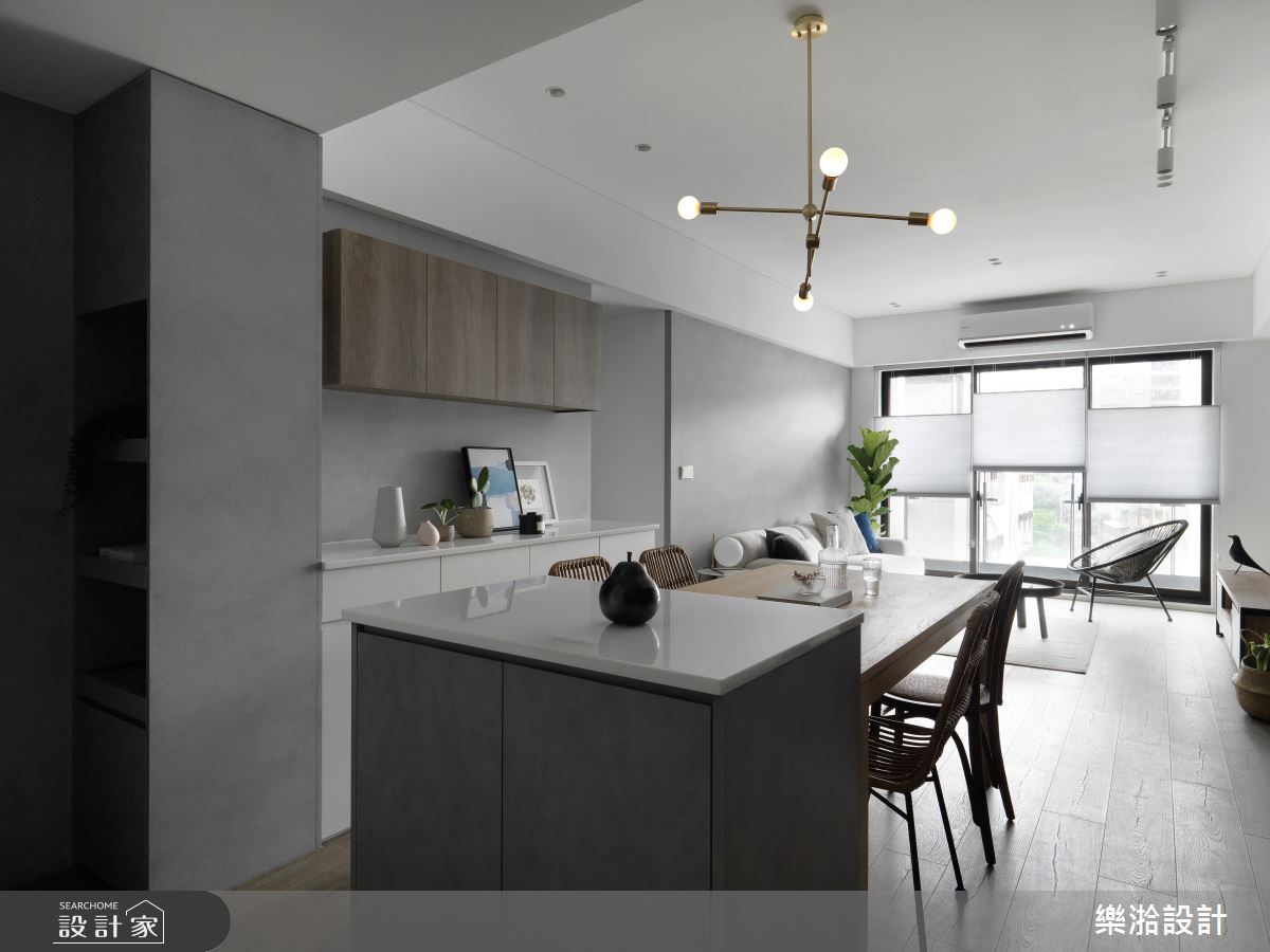 25坪新成屋(5年以下)＿簡約風餐廳案例圖片＿樂湁設計＿樂湁_02之2