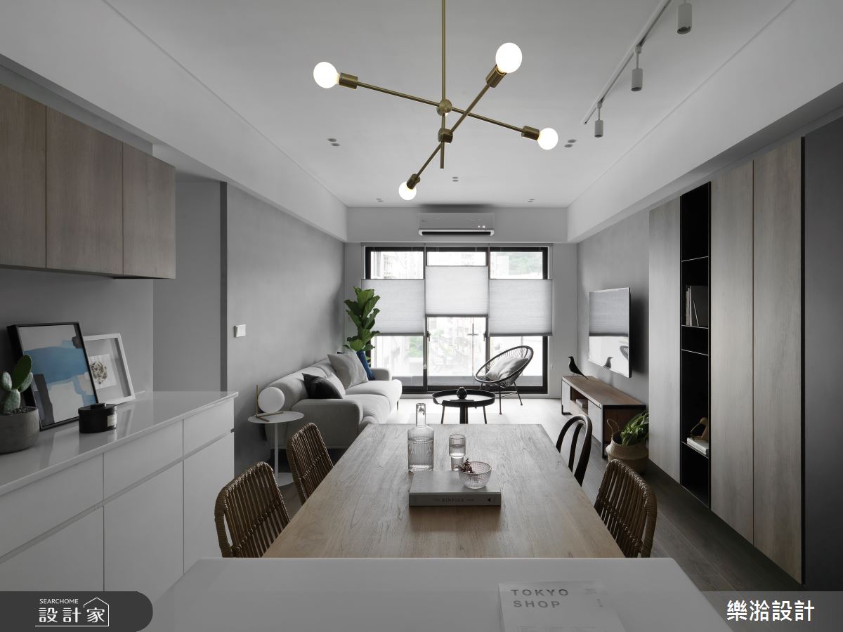 25坪新成屋(5年以下)＿簡約風餐廳案例圖片＿樂湁設計＿樂湁_02之3