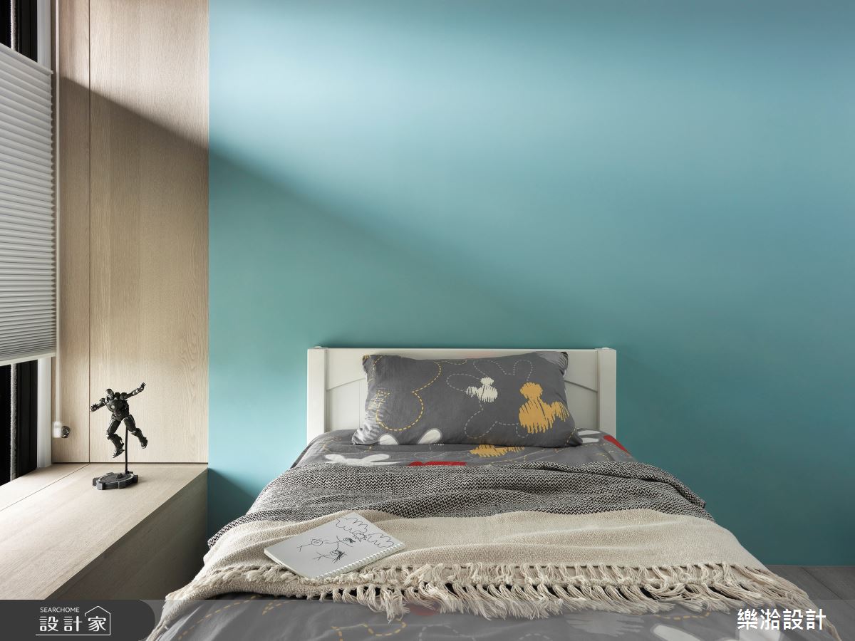 33坪新成屋(5年以下)＿混搭風臥室臥榻案例圖片＿樂湁設計＿樂湁_05之3588