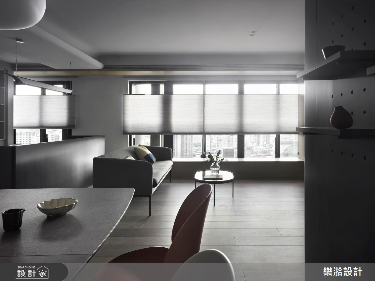 33坪新成屋(5年以下)＿混搭風客廳餐廳案例圖片＿樂湁設計＿樂湁_05之6