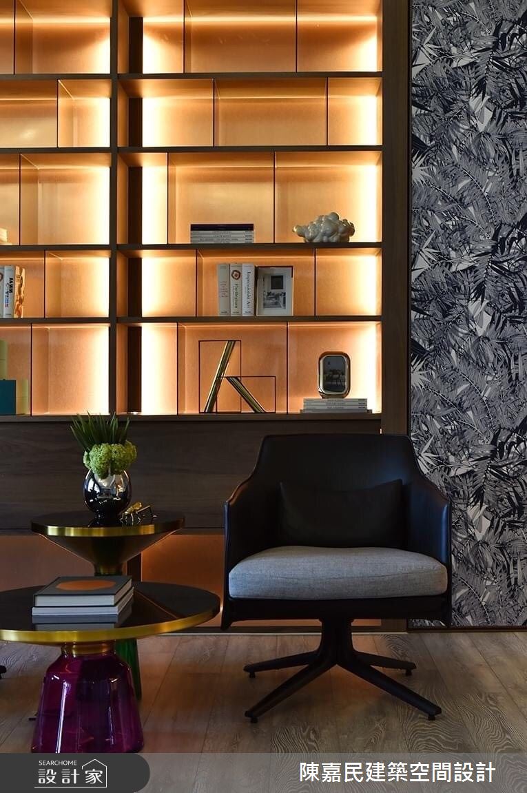 95坪新成屋(5年以下)＿奢華風客廳案例圖片＿陳嘉民建築空間設計＿陳嘉民_01之5