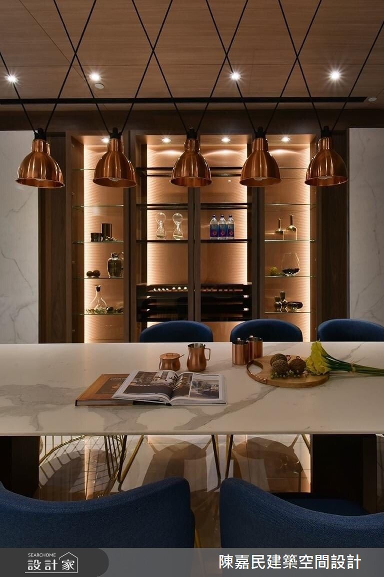 95坪新成屋(5年以下)＿奢華風餐廳案例圖片＿陳嘉民建築空間設計＿陳嘉民_01之13