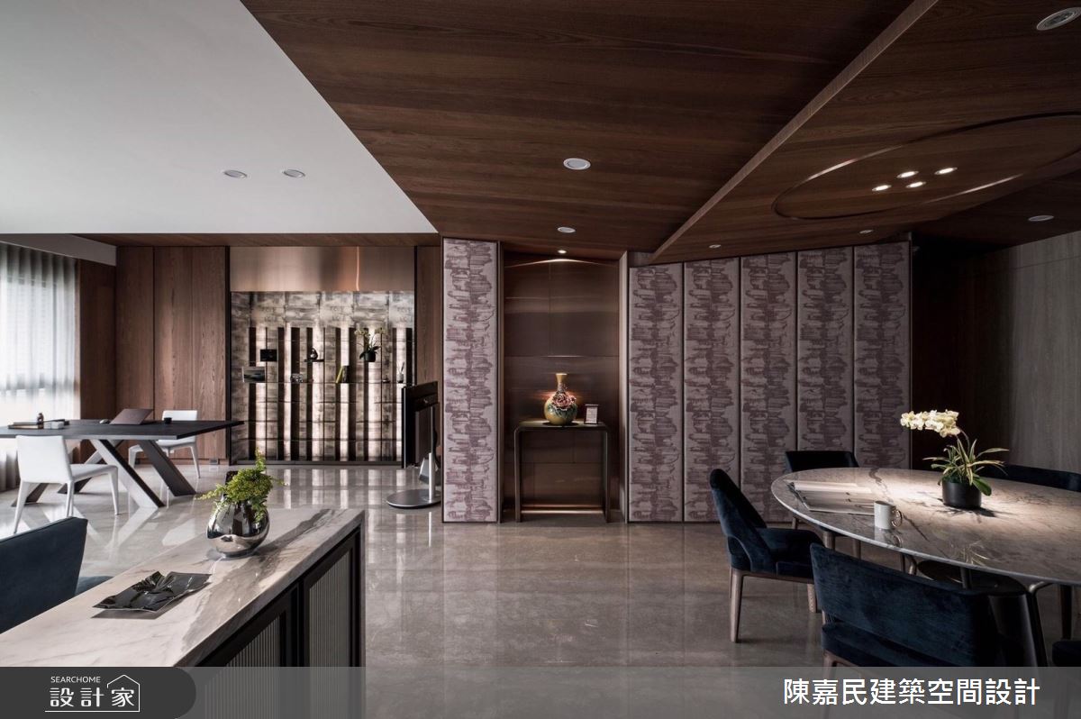 90坪新成屋(5年以下)＿奢華風餐廳案例圖片＿陳嘉民建築空間設計＿陳嘉民_02之8