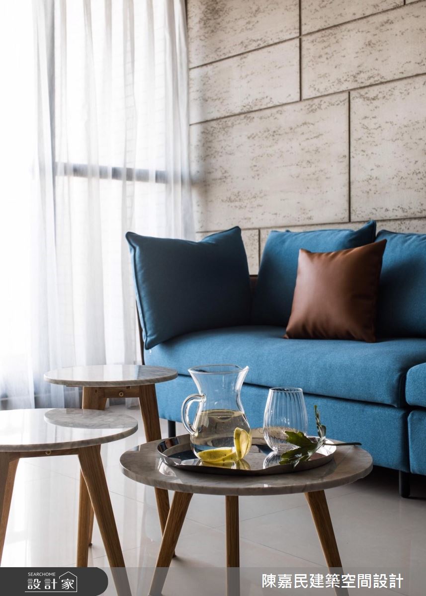 60坪新成屋(5年以下)＿混搭風客廳案例圖片＿陳嘉民建築空間設計＿陳嘉民_03之10