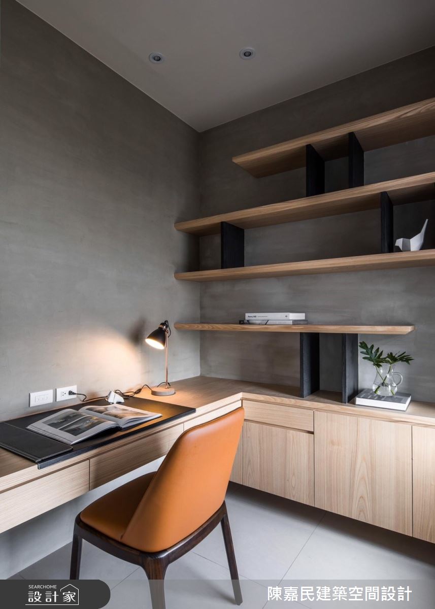 60坪新成屋(5年以下)＿混搭風書房案例圖片＿陳嘉民建築空間設計＿陳嘉民_03之12