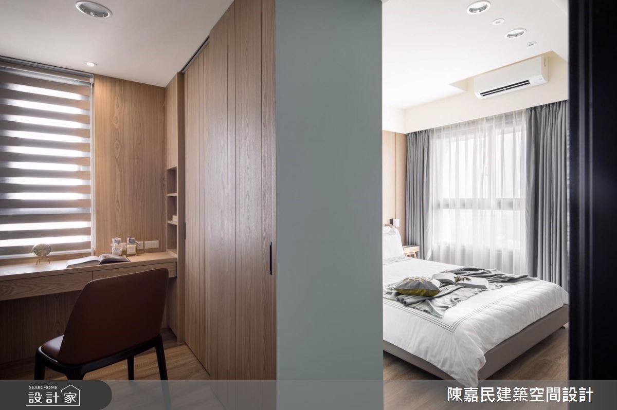 60坪新成屋(5年以下)＿混搭風臥室案例圖片＿陳嘉民建築空間設計＿陳嘉民_03之16