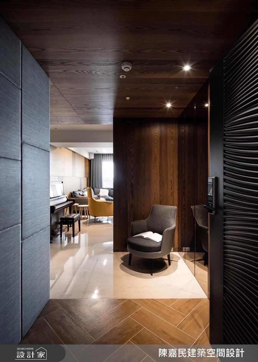 122坪新成屋(5年以下)＿現代風玄關案例圖片＿陳嘉民建築空間設計＿陳嘉民_04之1