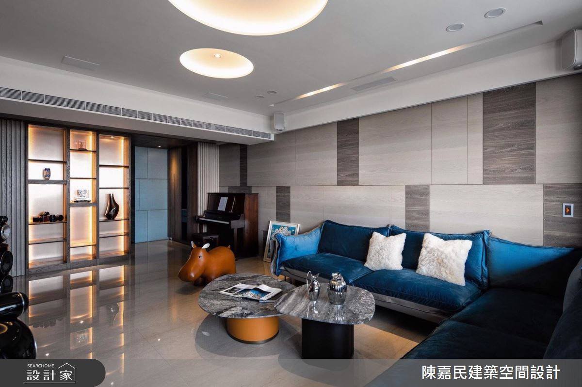 122坪新成屋(5年以下)＿現代風客廳案例圖片＿陳嘉民建築空間設計＿陳嘉民_04之9