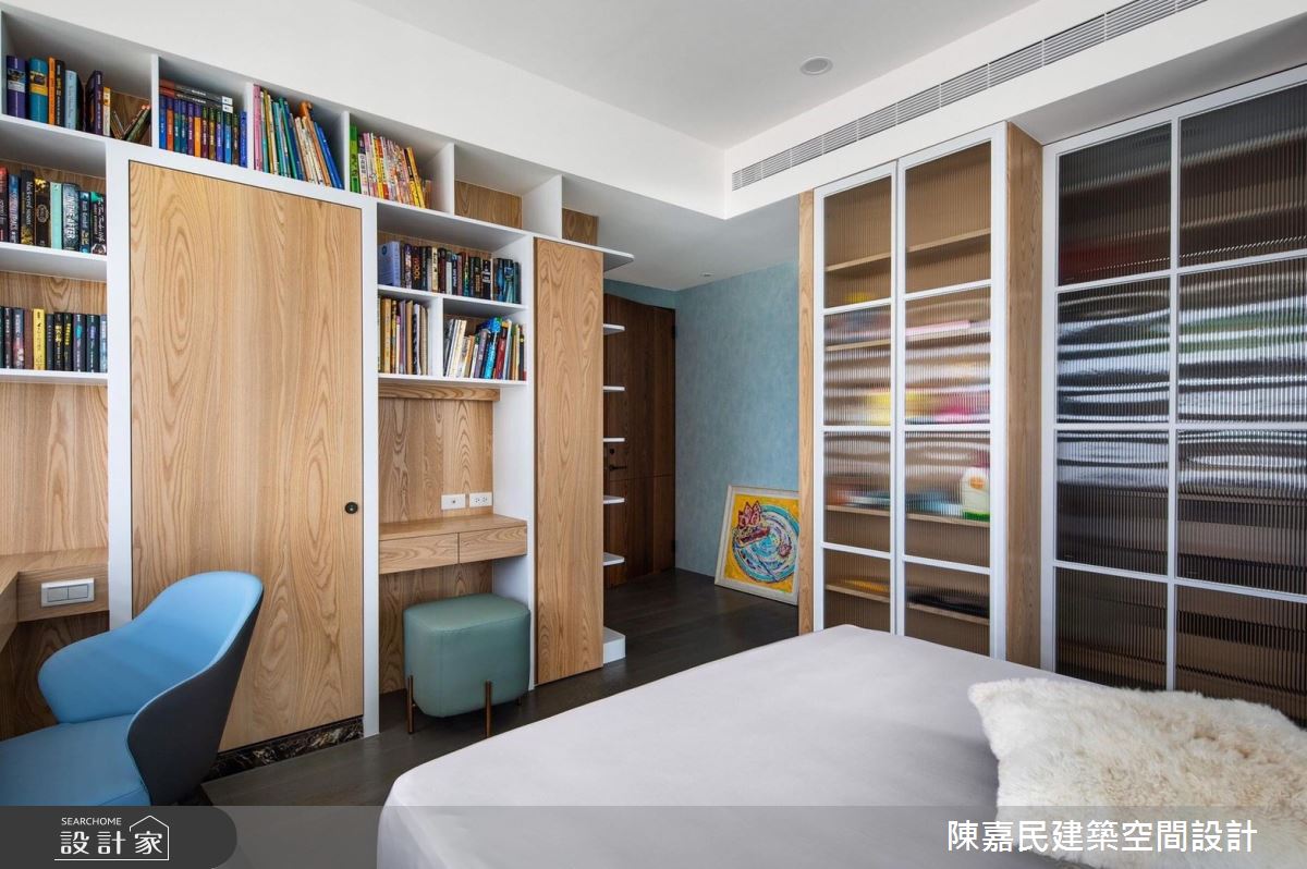 122坪新成屋(5年以下)＿現代風臥室案例圖片＿陳嘉民建築空間設計＿陳嘉民_04之21